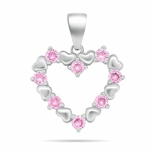 Brilio Colgante Gentle Silver Pendant with Pink zircons PT19WP sBS1111 Marca