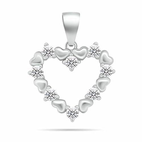 Brilio Colgante Gentle Silver Pendant with Clear zircons PT19W sBS1108 Marca