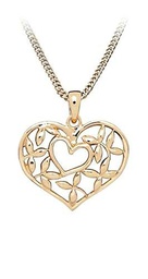 MOISS Colgante Bronze Pendant Made of Silver Heart P0000976 sMM0261 Marca