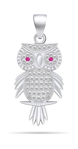 Brilio Colgante Sparkling Silver Owl Pendant PT72W sBS2248 Marca