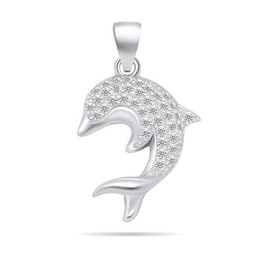 Brilio Colgante Decent Silver Pendant Dolphin PT125W sBS2957 Marca
