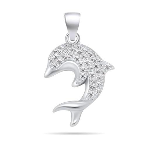 Brilio Colgante Decent Silver Pendant Dolphin PT125W sBS2957 Marca