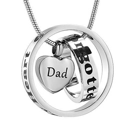 Urns UK - Urna de cremación, Color Plateado