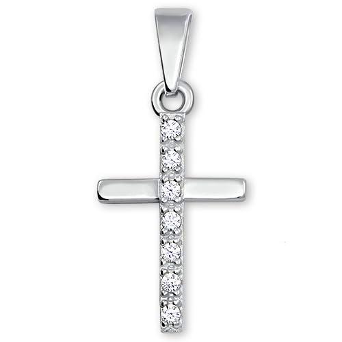 Brilio Colgante Glittering Silver Cross Pendant 446 001 00426 04 sBS0808 Marca