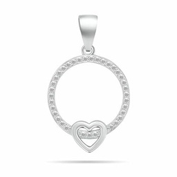 Brilio Colgante Glittering Silver Round Pendant with zircons PT21W sBS1115 Marca