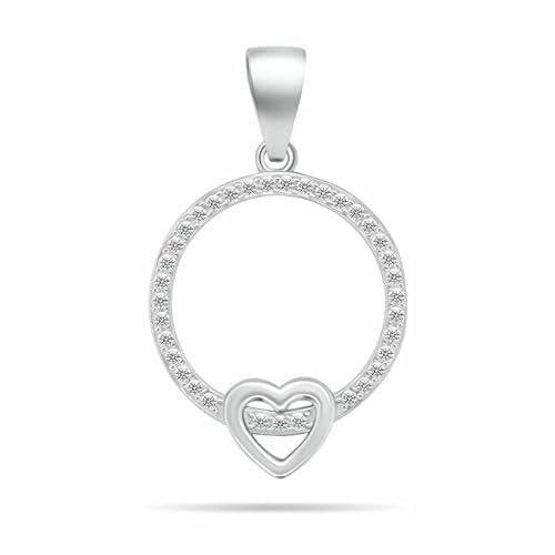 Brilio Colgante Glittering Silver Round Pendant with zircons PT21W sBS1115 Marca