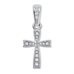 Brilio Colgante Fine White Gold Cross Pendant 249 001 00570 07 sBR1376 Marca