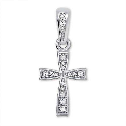 Brilio Colgante Fine White Gold Cross Pendant 249 001 00570 07 sBR1376 Marca
