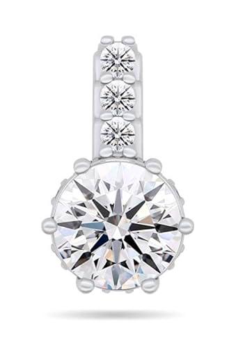 Brilio Colgante Unique Silver Pendant with PT92W Clear zircons sBS2293 Marca