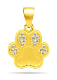 Brilio Colgante Playful Gold-Plated Pendant with zircons Paw PT63Y sBS2220 Marca
