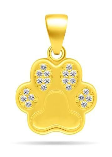 Brilio Colgante Playful Gold-Plated Pendant with zircons Paw PT63Y sBS2220 Marca