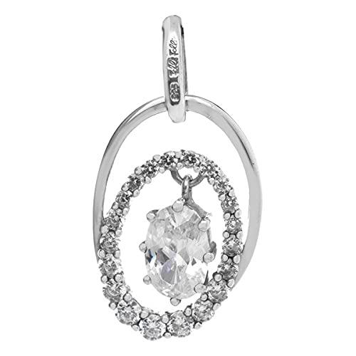 Colgante de mujer de plata de ley de la marca Folli Follie