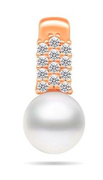 Brilio Colgante Elegant Bronze Pendant with Genuine Pearl and zircons PT94R sBS2299 Marca