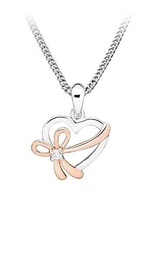 MOISS Colgante Enamored Bicolor Pendant with Zircon P0001014 sMM0263 Marca