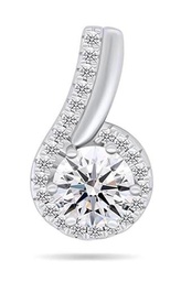 Brilio Colgante Charming Sterling Silver Pendant with PT95W Clear zircons sBS2300 Marca