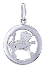 Silvego Colgante Silver Pendant Zodiac Sign Leo - Round SILVEGOB10283S08 sSL3829 Marca