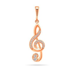 Brilio Colgante Modern Bronze Pendant Treble Clef PT47R sBS1790 Marca