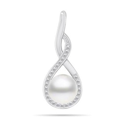 Brilio Colgante Elegant Silver Pendant with Real Pearl and zircons PT123W sBS2955 Marca
