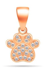 Brilio Colgante Charming Bronze Pendant with zircons Paw PT85R sBS2277 Marca