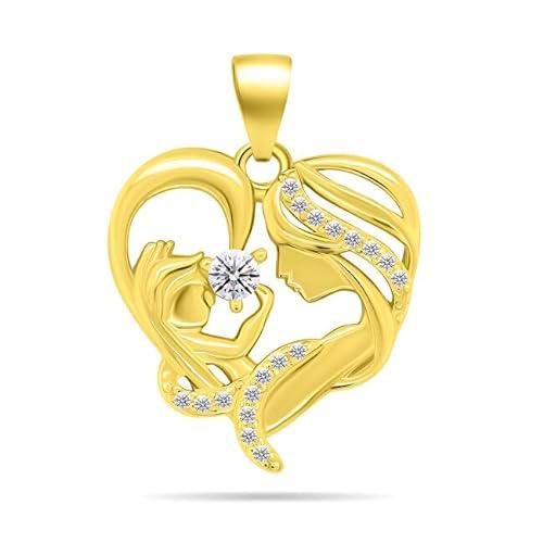 Brilio Colgante Beautiful Gold Plated Madonna Pendant PT127Y sBS2961 Marca