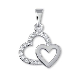 Brilio Colgante Two Gold Pendant Hearts 249001 00490 07 sBR0686 Marca