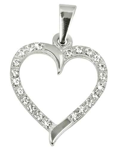 Brilio Colgante Gold Heart Pendant with Clear Crystals 249001 00462 07 sBR1145 Marca