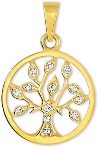 Brilio Colgante Gold Pendant Tree of Life with Crystals 249 001 00442 sBR1552 Marca