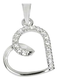 Brilio Colgante Gold Heart Pendant with Crystals 249001 00451 07 sBR0770 Marca