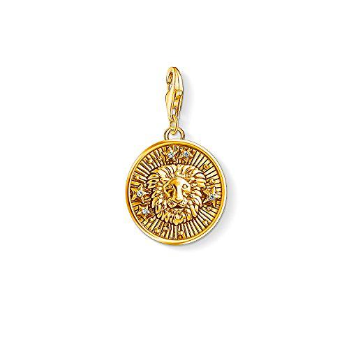 Thomas Sabo - Colgante de Mujer "Charm Zodíaco Leo Charm Club"