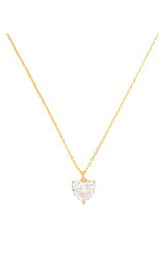 Kate Spade New York April - Colgante De Corazón, Transparente/Dorado