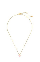 Kate Spade New York October Heart - Colgante Con Forma De Corazón, Color Rosa