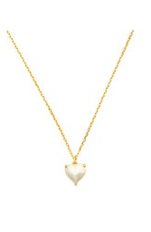 Kate Spade New York June Heart - Colgante Con Forma De Corazón, Perla