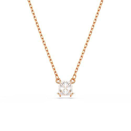 Swarovski Colgante Stilla Attract, Talla cuadrada, Blanco