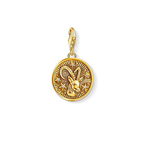Thomas Sabo - Colgante de Mujer "Charm Zodíaco Capricornio Charm Club"