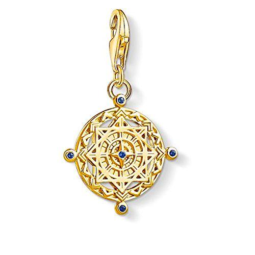 Thomas Sabo - Colgante de Mujer "Brújula vintage Charm Club'