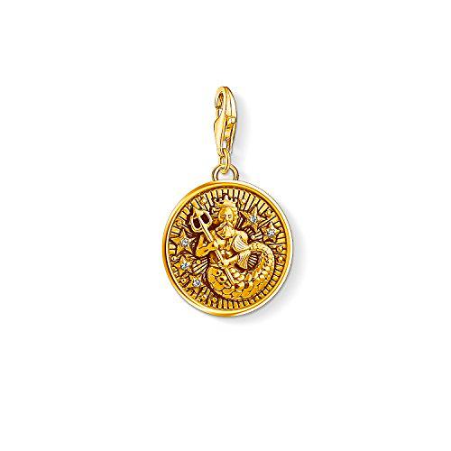 Thomas Sabo - Colgante de Mujer "Charm Zodíaco Acuario Charm Club"