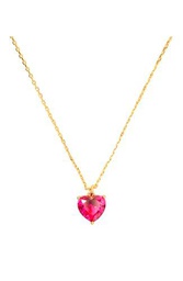 Kate Spade New York June Heart - Colgante, Color Rubí