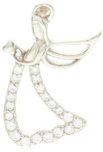 Beneto Adorno Silver Pendant with zircons Angel AGH677 sBE1193 Marca