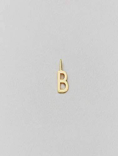 Design Letters Colgante arquetipo 10mm oro A-Z-B, metal