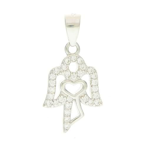 Beneto Adorno Silver Pendant with zircons Angel AGH678 sBE1184 Marca