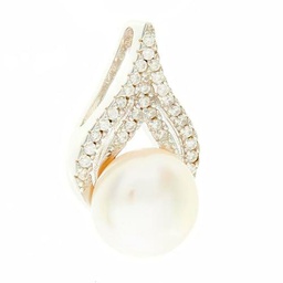 Brilio Silver Adorno Elegant Pearl Pendant Made of Sterling Silver PT93W sBS2294 Marca