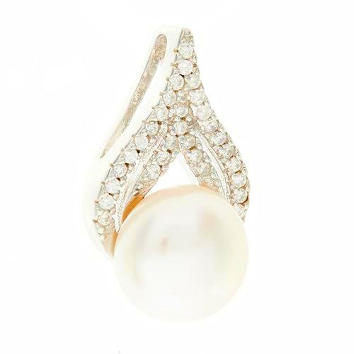 Brilio Silver Adorno Elegant Pearl Pendant Made of Sterling Silver PT93W sBS2294 Marca