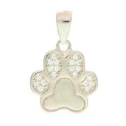 Brilio Silver Adorno Playful Silver Pendant with zircons Paw PT63W sBS2219 Marca