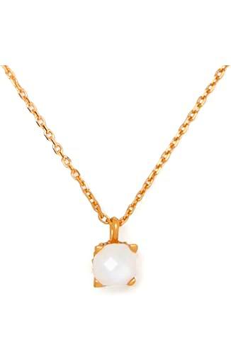 Kate Spade New York Little Luxuries - Colgante cuadrado de 6 mm