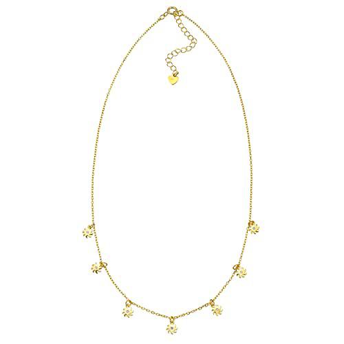 Duran Exquse-Gargantilla Pretty Jewels, siete minisoles con detalle de circonita