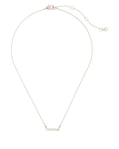 Kate Spade New York Colgante de pavé MAMA SAID, talla única