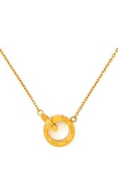 Kate Spade New York Colgante entrelazado de piedra