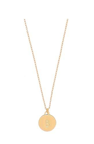 Kate Spade New York Colgante mini inicial, oro, B