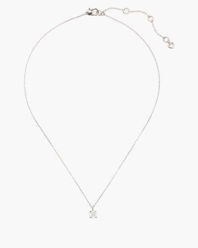Kate Spade New York Colgante cuadrado Little Luxuries 6mm