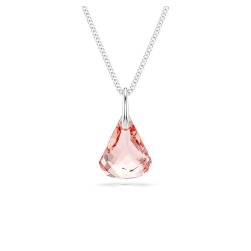 Swarovski Colgante de gota Lunar, Baño tono oro rosa